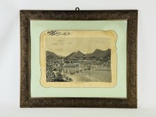 Antico Quadro Raro Arazzo Su