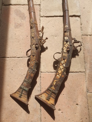 Deux moukala fusils algérien - moukala,