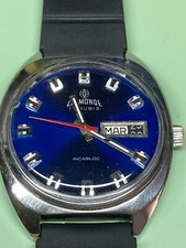 LE MONDE orologio uomo vintage carica manuale