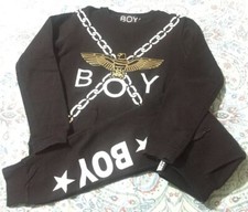 Boy London Completo Felpa E Pantalone Col. Nero Tg.L