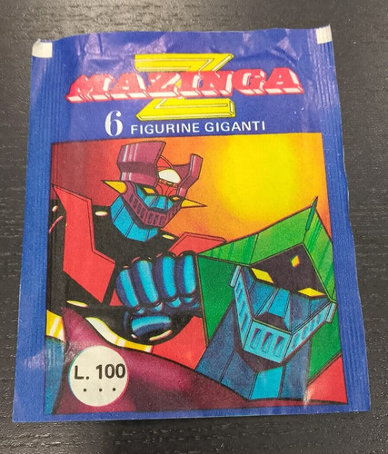 Bustina figurine mazinga - bustina,
