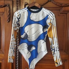 Body Da Donna Adidas, Multicolor Taglia S, Multicolore, Elasticizzato, Nuovo.