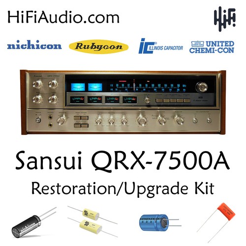 Sansui qrx 7500a ricostruzione - sansui,