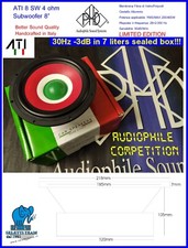 PHD ATI Speaker 8 SW Tricolor