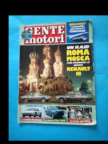 Gente motori del 1978 - del,