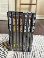 Lot Of 7 Star Wars I-VI DVD