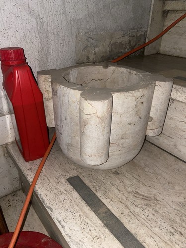 Antico mortaio pietra - antico, marmo