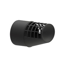 TERMINALE ORIZZONTALE SCARICO FUMI ANTIGOCCIA Diam. 80