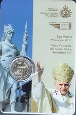 San Marino 2 euro 2011 visita