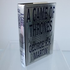 SIGNED A Game Of Thrones George RR Martin 1996 1st1st First Edition HC