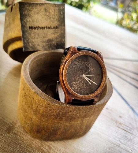 Orologio polso legno - da, in
