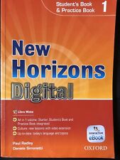 New horizons digital. Student's book-Workbook-Mydigitalbook 2.0.  1