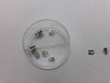 N.2 VITI BLOCCA MOVIMENTO +N.2 BRIDE PER ETA 7750 CRONO -BREITLING LONGINES. ECC