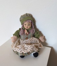 Bambola vintage In Ceramica