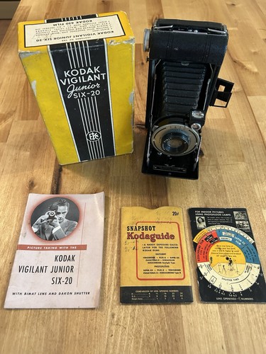 Vtg kodak vigilant junior - 40's,