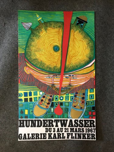 Hundertwasser affiche art - hundertwasser, d'art