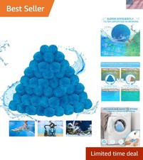 Palline filtranti ecologiche 4 libbre - sostituire il filtro 150 libbre sabbia senza sforzo