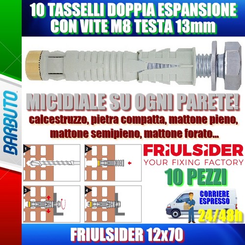 Pezzi tasselli doppia - 10,