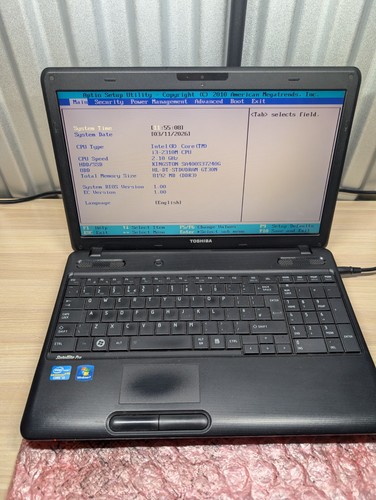 Toshiba satellite pro c660 - toshiba,
