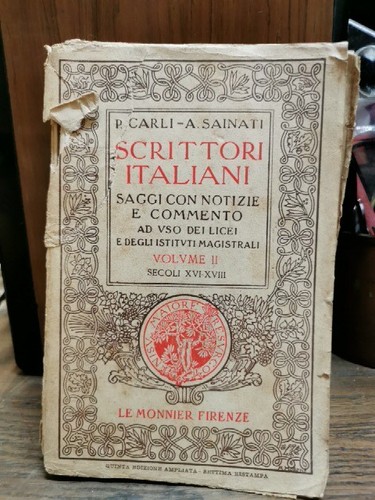 Scrittori italiani carli - italiani,
