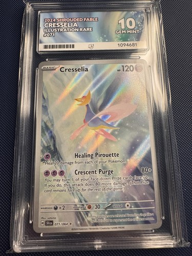 Pokémon tcg cresselia 71 62 - pokémon, 71/62