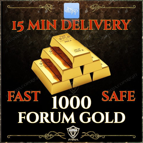 D2jsp forum gold 1000 - d2jsp,