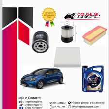 KIT TAGLIANDO 4 FILTRI RENAULT