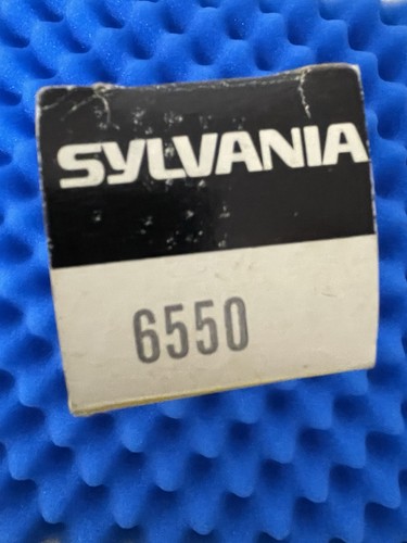 One sylvania 6550 - one,