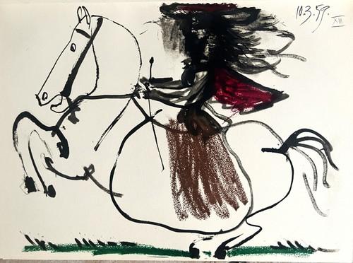 Pablo picasso litografia - -,