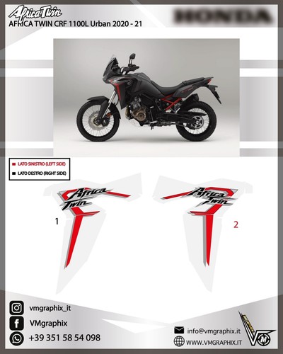 Adesivi africa twin - africa,