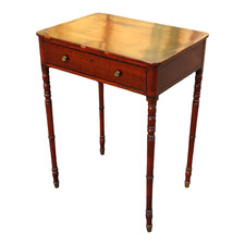 ANTICO TAVOLINO SCRITTOIO STILE VITTORIANO INGLESE IN LEGNO FINE XIX SECOLO !!!