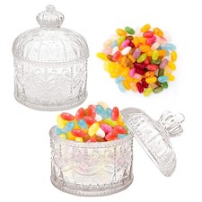 AMJKEJI 2 Barattoli in vetro