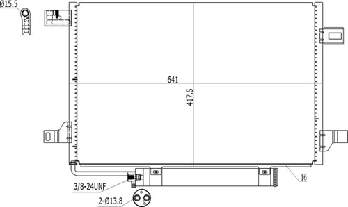 Condensatore climatizzatore - condensatore,,