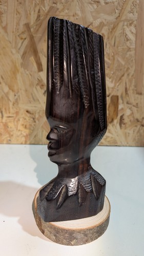 Scultura africana vintage - vintage, in