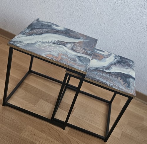 Set tavolini fatti - fatti, con