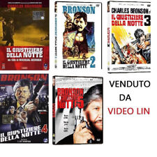 Dvd Il Giustiziere Della Notte La Serie 1-2-3-4-5  (5 Film DVD) Charles Bronson