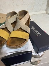 sandali donna igi&co Cuoio E Fasce Elastiche