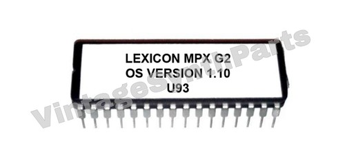 Lexicon mpx firmware - lexicon, g2