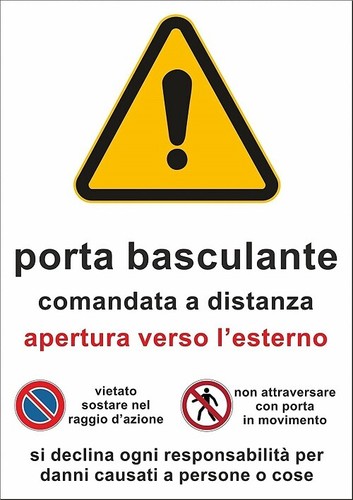 Cartello segnaletico porta - segnaletico,