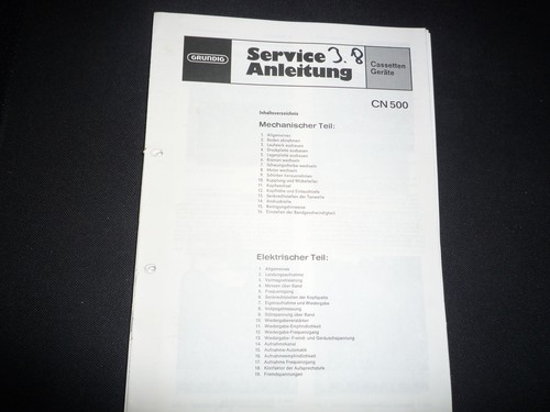 Manuale servizio schema - servizio,