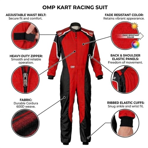 Tuta corsa kart - tuta, |