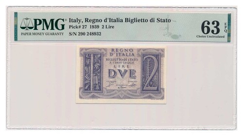 Banconota italia lire 1939 - banconota,