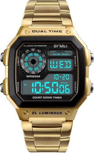 Orologio digitale uomo - uomo, doppio