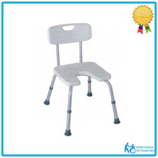 SEDIA DOCCIA CON SCHIENALE E