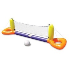 Swimline Impianto Volley Ball Gonfiabile Galleggiante 300x65 cm con Palla e rete