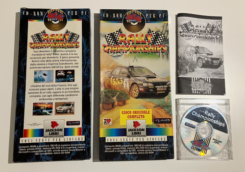 Rally championships rom - rally, cd-rom