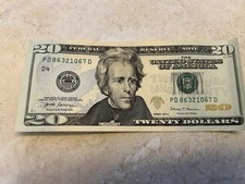 BANCONOTA STATI UNITI USA 20