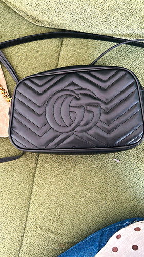 Gucci marmont borsa - gg, a
