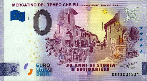 Banconota zero euro - banconota,