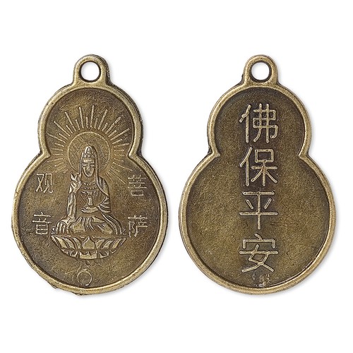 Charm ciondolo focale quan - 12,